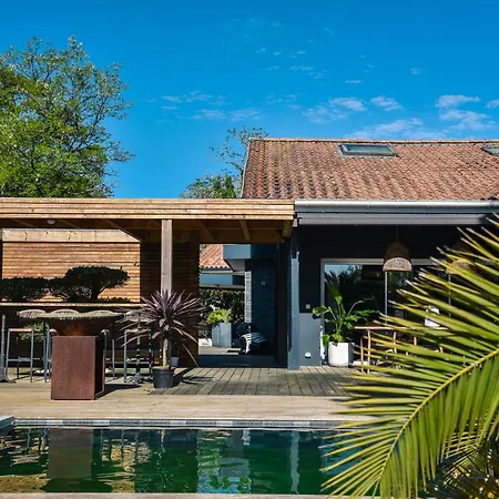 La Cierba Avec Piscine Et Jacuzzi Angresse