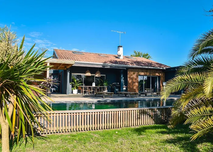 Villa La Cierba Avec Piscine Et Jacuzzi Angresse